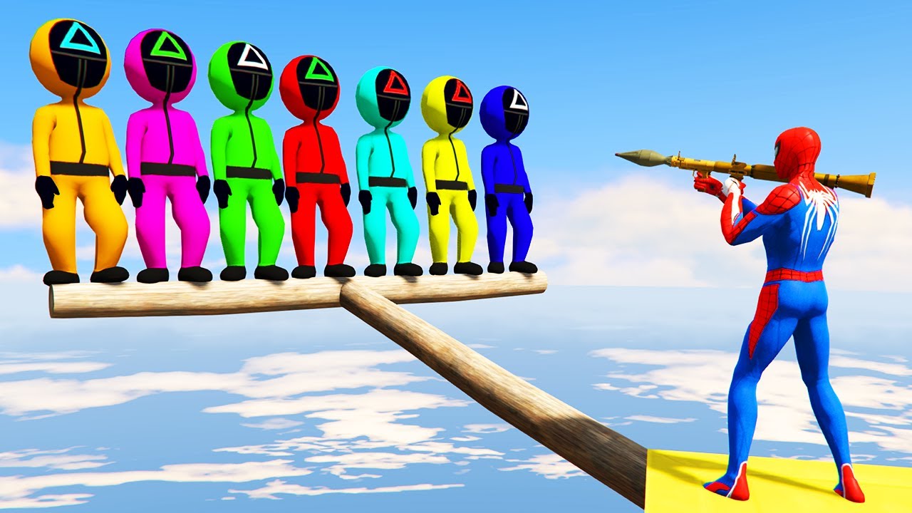 GTA 5 Epic Ragdolls | Spiderman and Super Heroes Jumps/fails Episode 31 (Euphoria Physics)