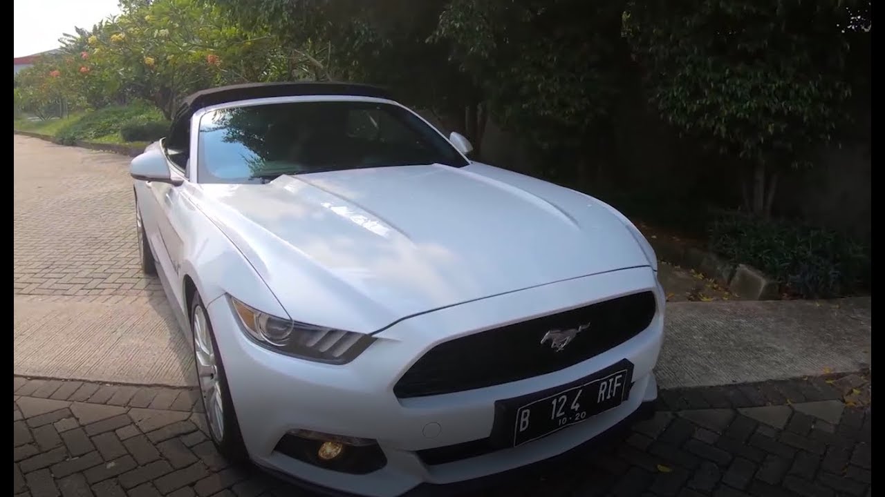 Mustang Ecoboost cabriolet 2017 Review and Test Drive | Wills AutoGarage