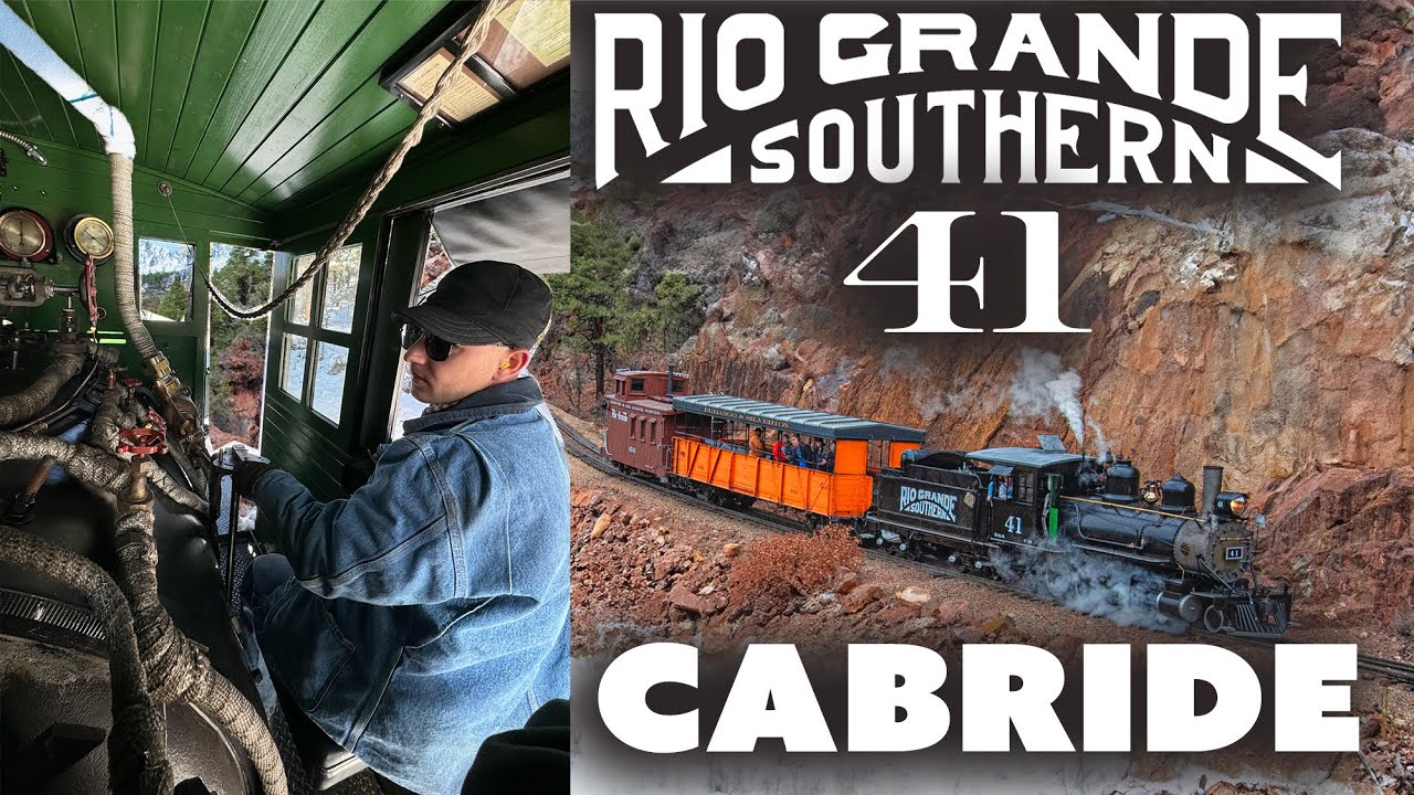 A Cab Ride on the Ghost Town and Calico #41 in Colorado