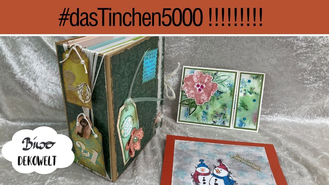 #dasTinchen5000 Album mit der Fadenbindung ... mein Lieblingsprojekt
