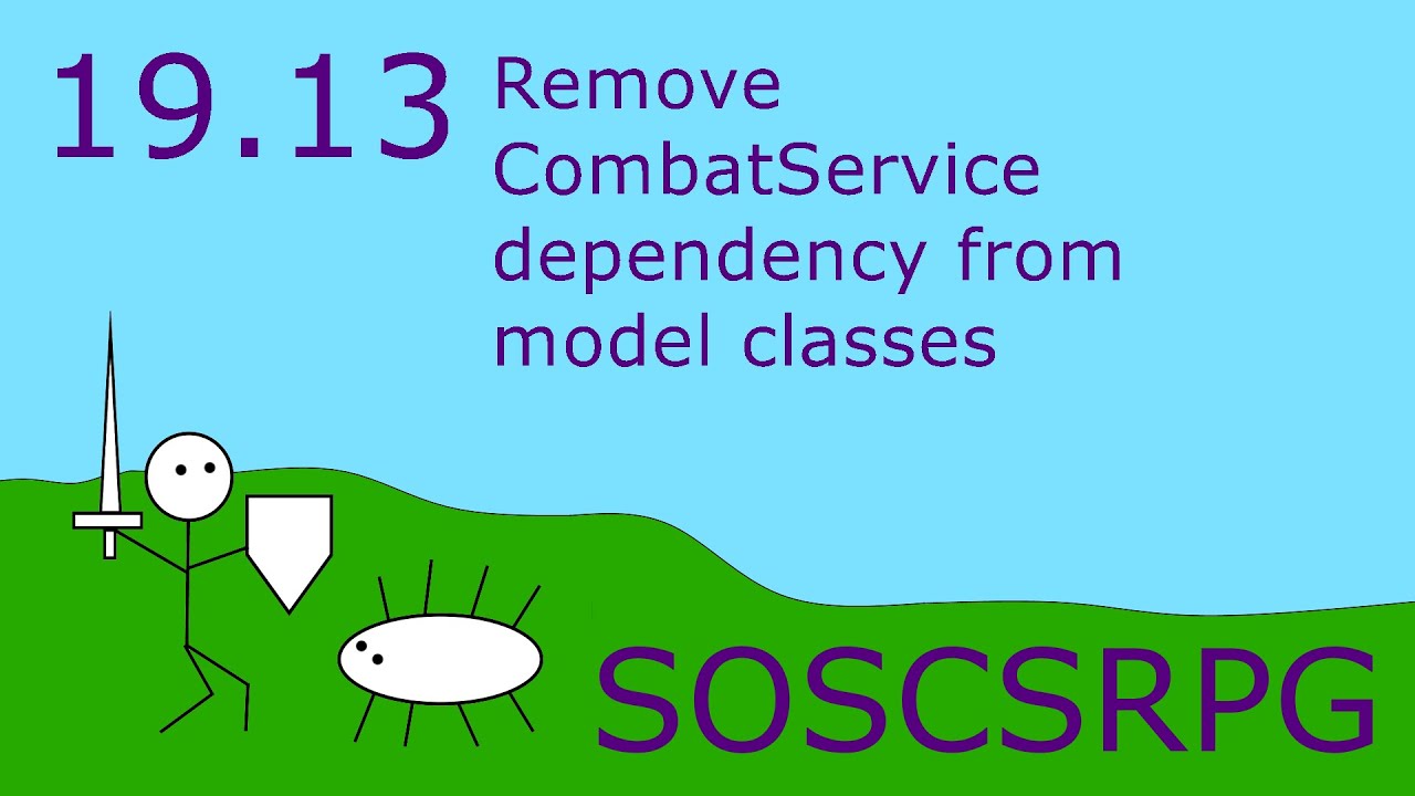 Lesson 19.13: Remove CombatService dependency from model classes