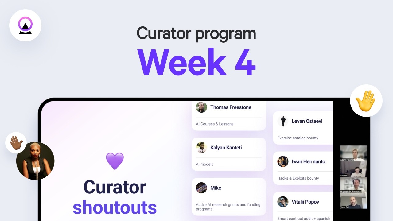 Week 4 | Geo Curator Program: Bounties, GRC20, & Publishing Updates