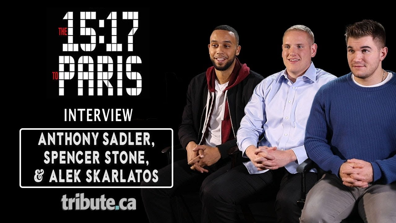 Anthony Sadler, Spencer Stone, & Alek Skarlatos - The 15:17 to Paris Interview