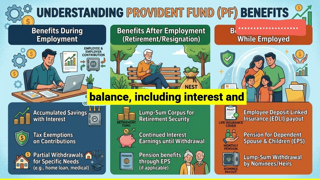 Benefits of PF (provident fund)
