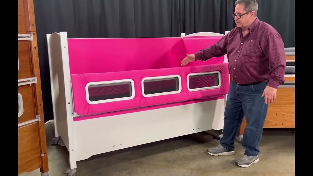 Sleepsafe Bed, safety bed, special need bed, adjustable bed, Hi-LO bed. Beds Product Video