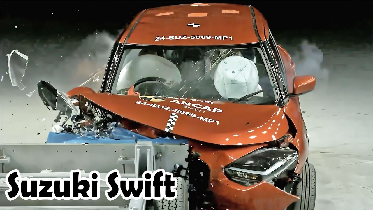 Suzuki Swift Crash test NCAP | 2025