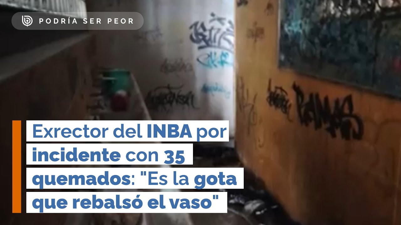 Exrector del INBA por incidente con 35 quemados: 