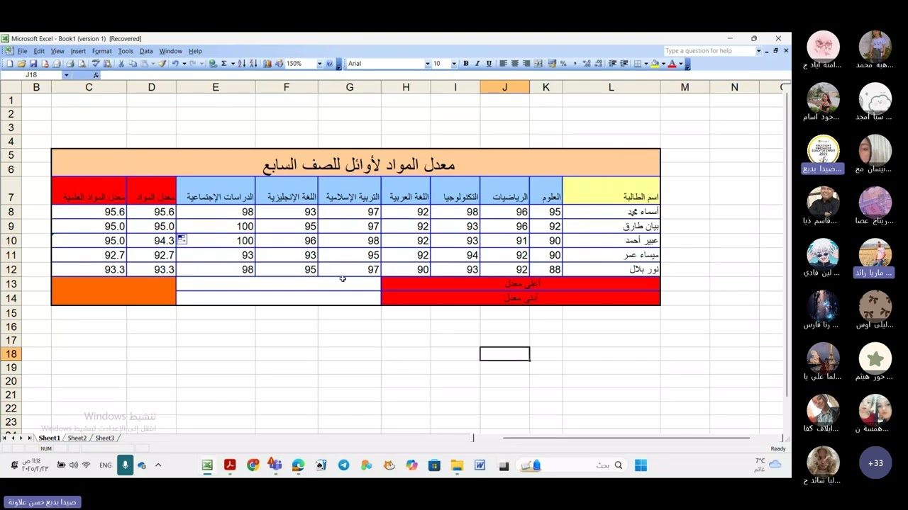 بيانات ومعلومات 2 تكنولوجيا سابع