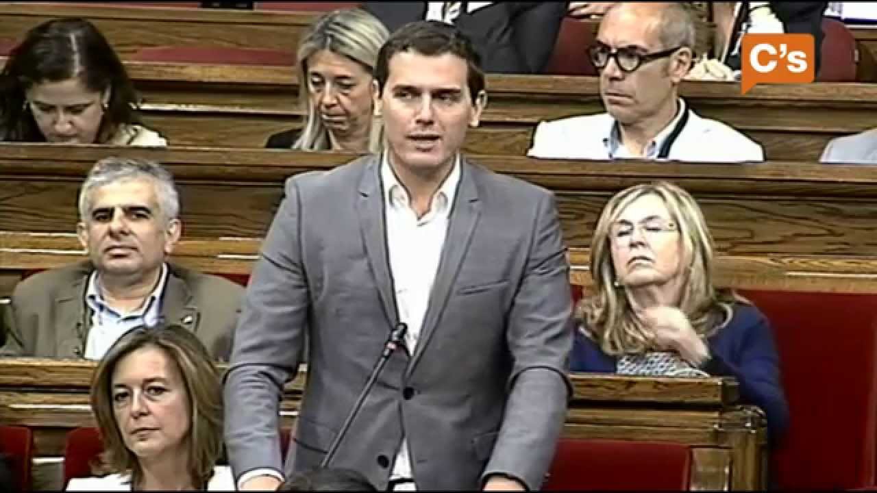 C's - Albert Rivera: Sr. Mas, usted ha conseguido dividir su partido y romper su Gobierno 18/06/2015