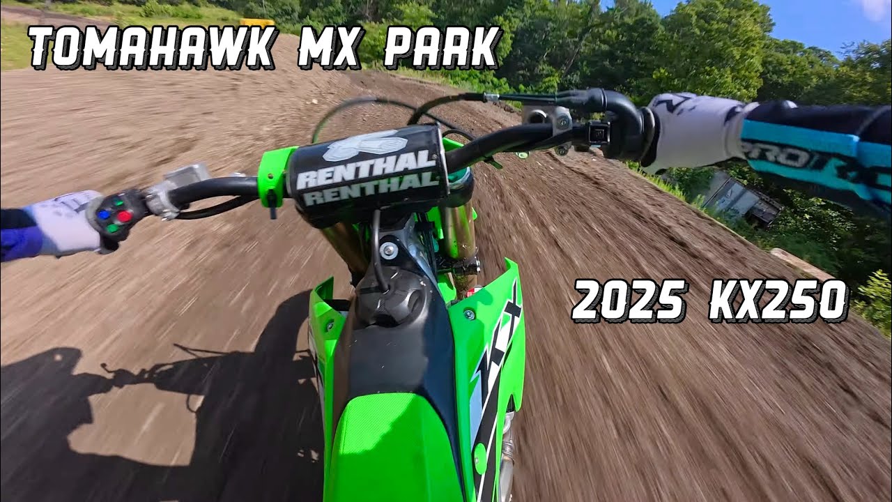Tomahawk MX Open Practice 7/12/25 - 2025 Kawasaki KX250 (Alex Troutman #207)