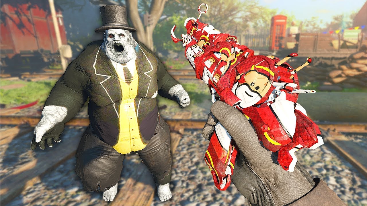TIME TRAVEL ZOMBIES EASTER EGG WITH SPUD GUN!