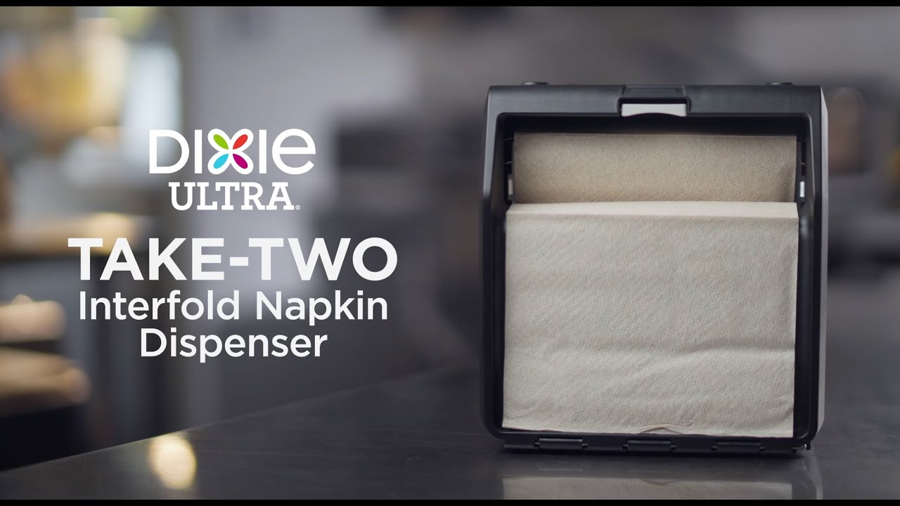 Dixie Ultra® Interfold TAKE-TWO Napkin Dispenser