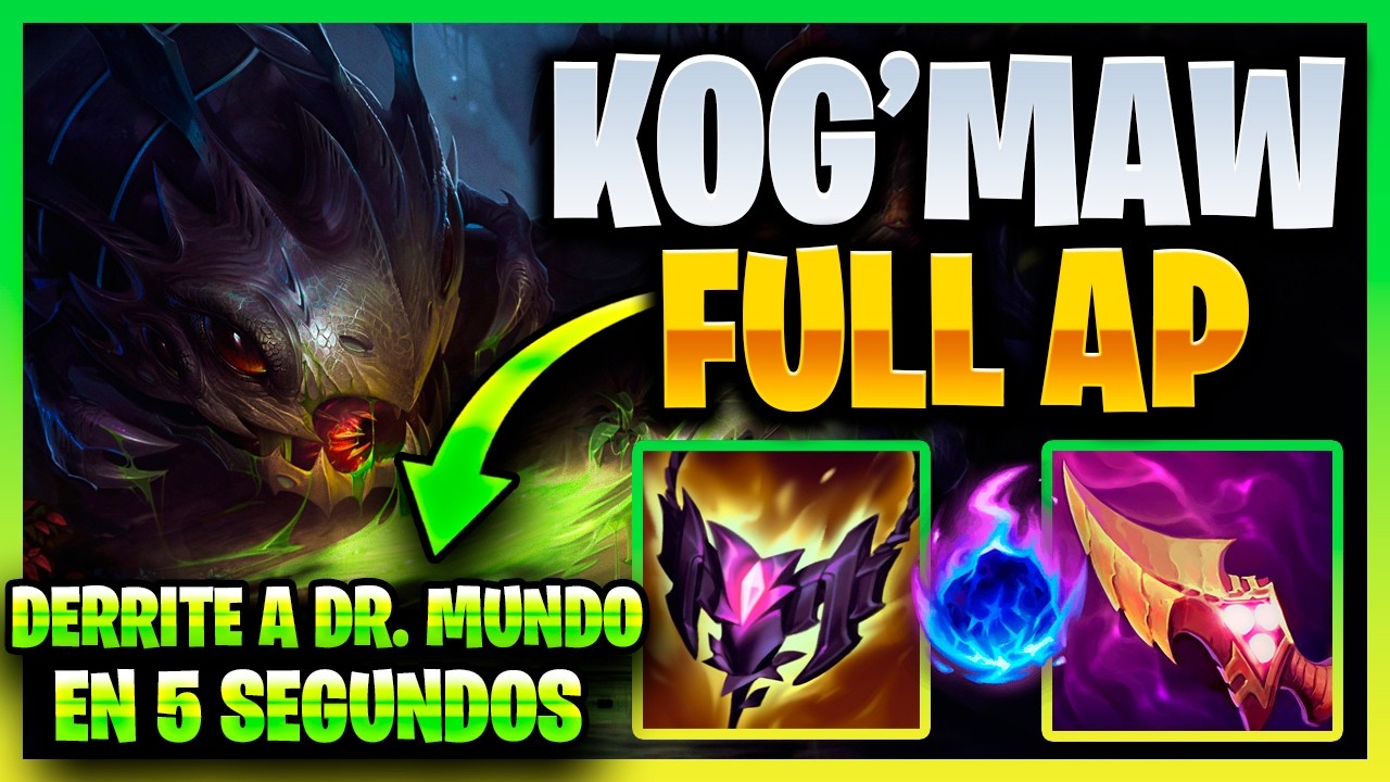 EL GRAN DAÑO DE KOG'MAW FULL AP