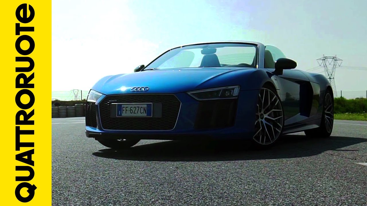Audi R8 Spyder: la prova in pista | Top Drive