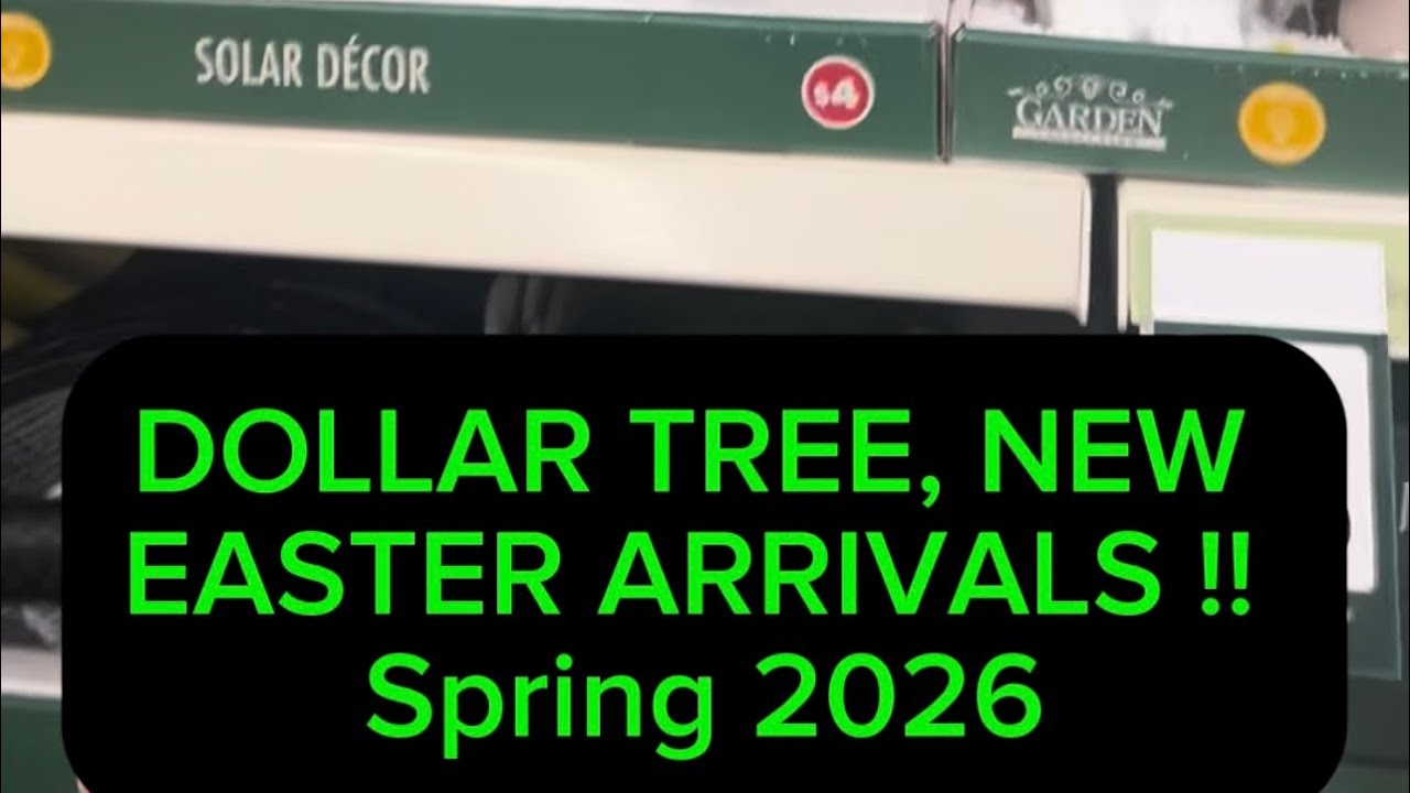 DOLLAR TREE, NEW EASTER ARRIVALS !! Spring 2026