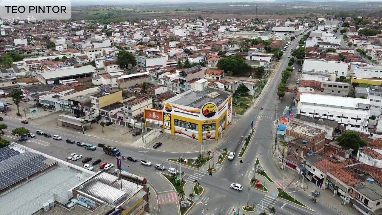 LINDAS IMAGENS AÉREA DA CIDADE DE QUEIMADAS PARAÍBA A CIDADE DAS PEDRAS 