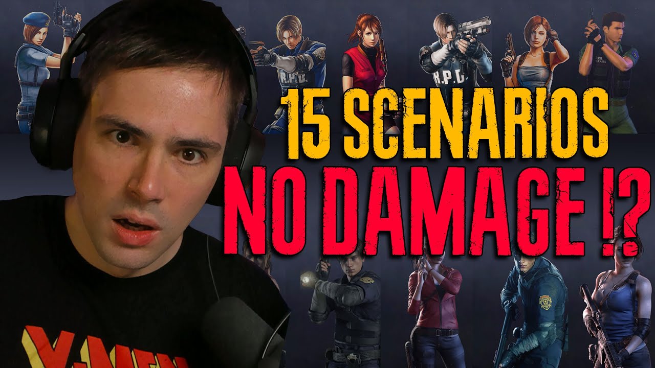 15 Scenario Resident Evil No Damage God Run