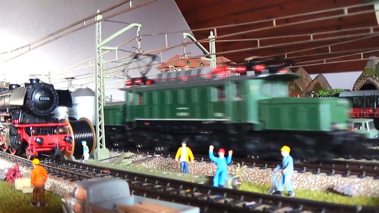 M-Gleis Sound, M&auml;rklin Eisenbahnen Spur H0 - Modelleisenbahn von fr&uuml;her