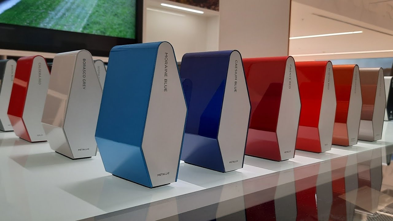 Jaguar And Land Rover Color Samples@MKHCARS