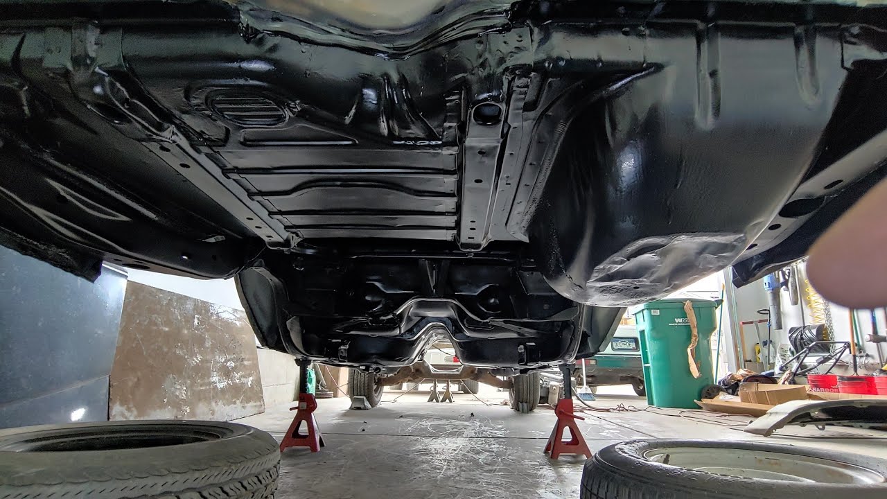 Undercoating the Monte Carlo using Rust-oleum high performance enamel