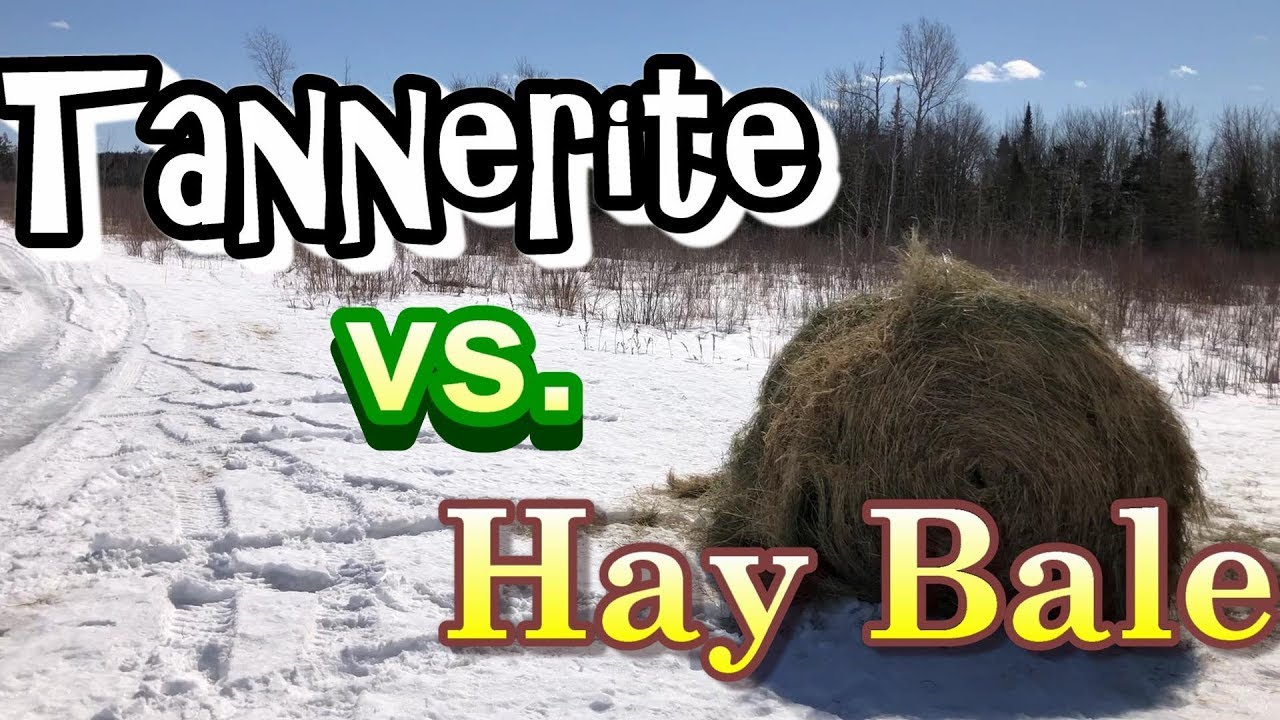 Tannerite VS Round Bale.....Epic Fail
