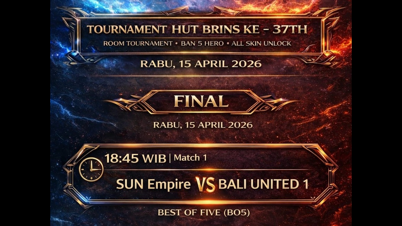 GRAND FINAL SUN EMPIRE VS BALI UNITED 1