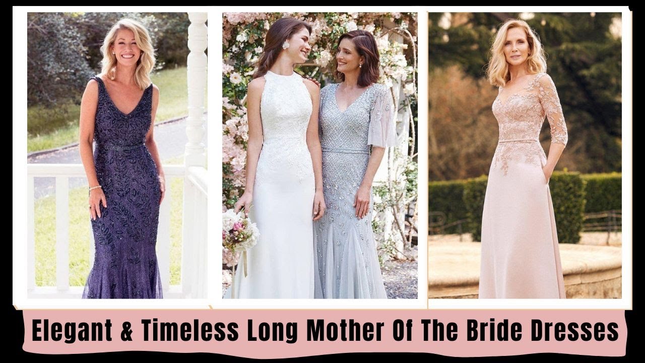 Long Mother Of The Bride Dresses: Elegant & Timeless Gowns for Every Mom