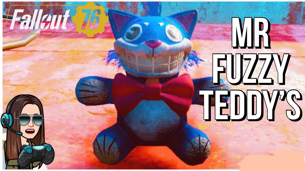 Fallout 76 all Mr Fuzzy Teddy Locations