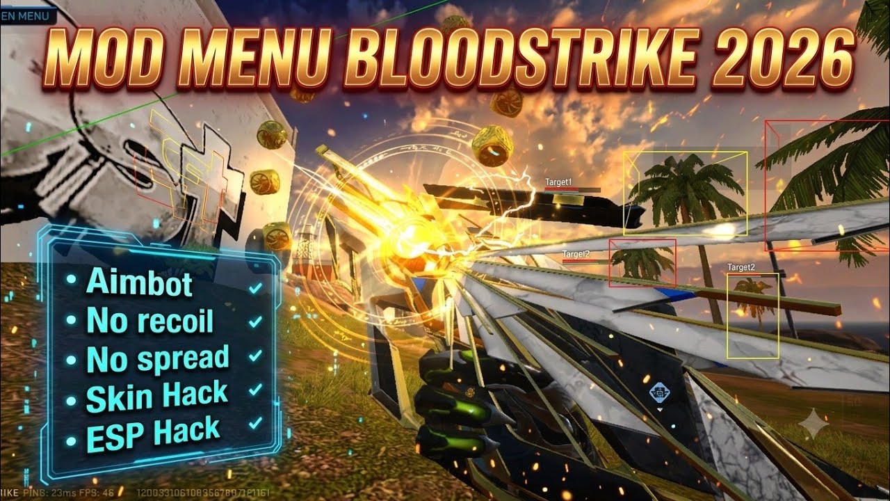BLOODSTRIKE HACK MENU 2026❗ESP❗AIMBOT❗NO RECOIL❗SKIN HACK