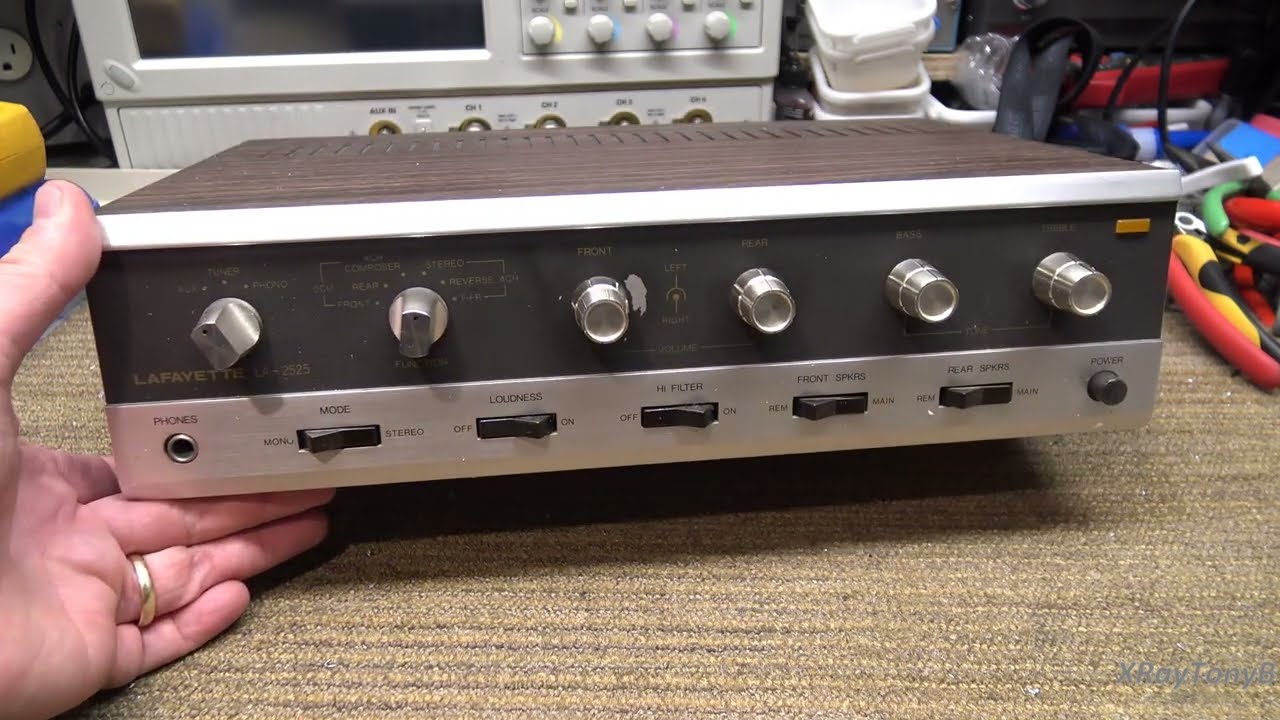 Lafayette LA-2525 4-Channel Integrated Amplifier - A Time Capsule