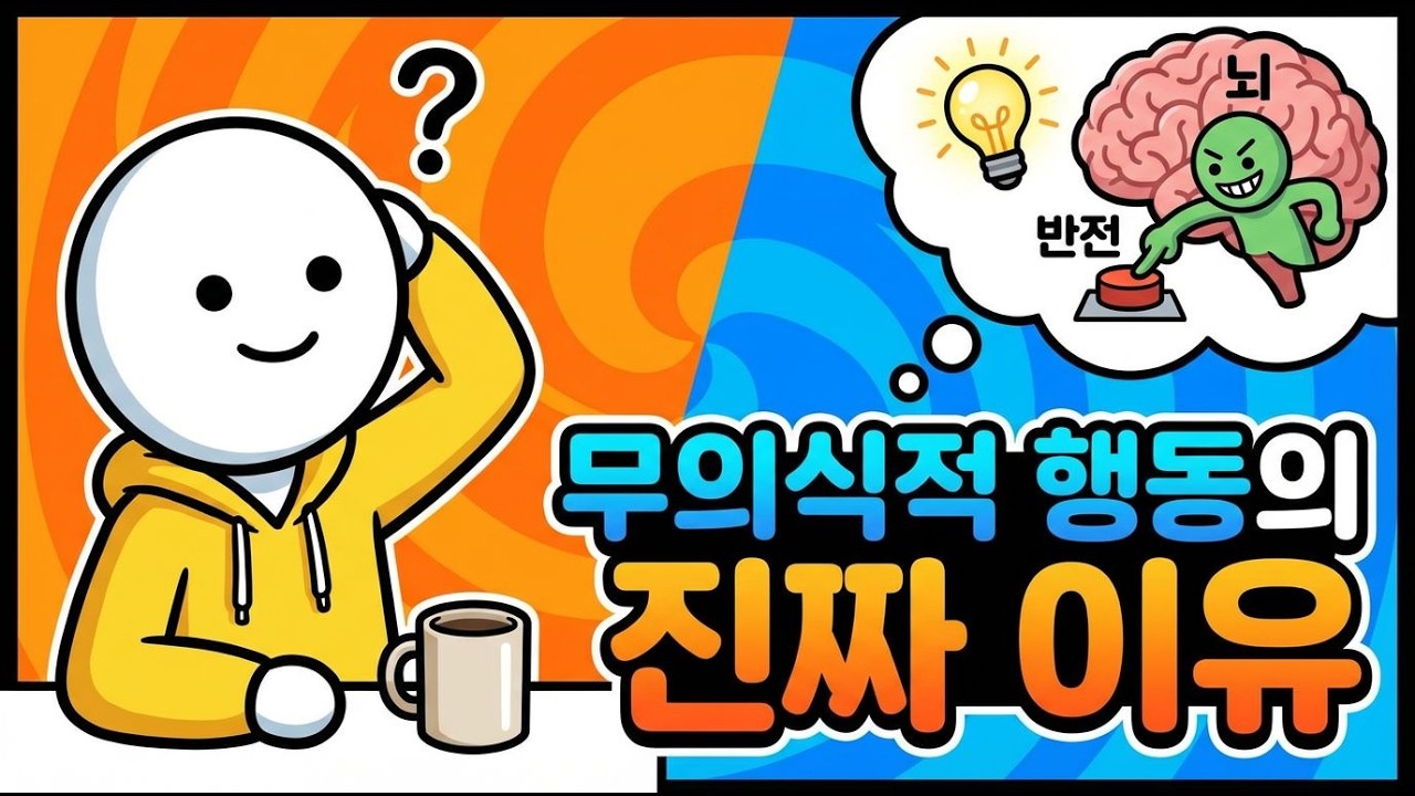 일상 속 작은 행동, 습관적인 손동작 다 이유가 있었다.