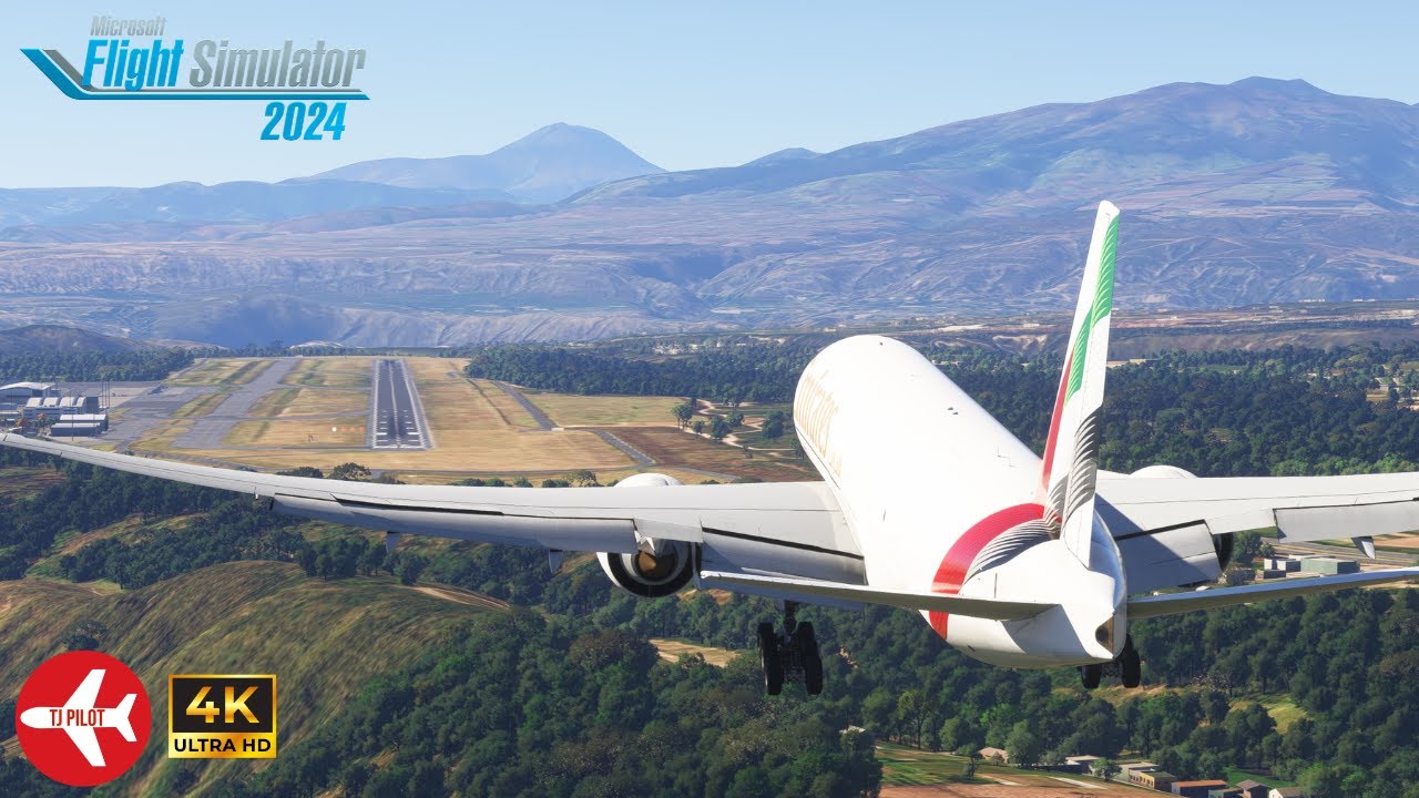 [MSFS 2024] PMDG 777F Emirates SkyCargo | S&atilde;o Paulo to Quito | VATSIM Full flight | 4K Ultra HD