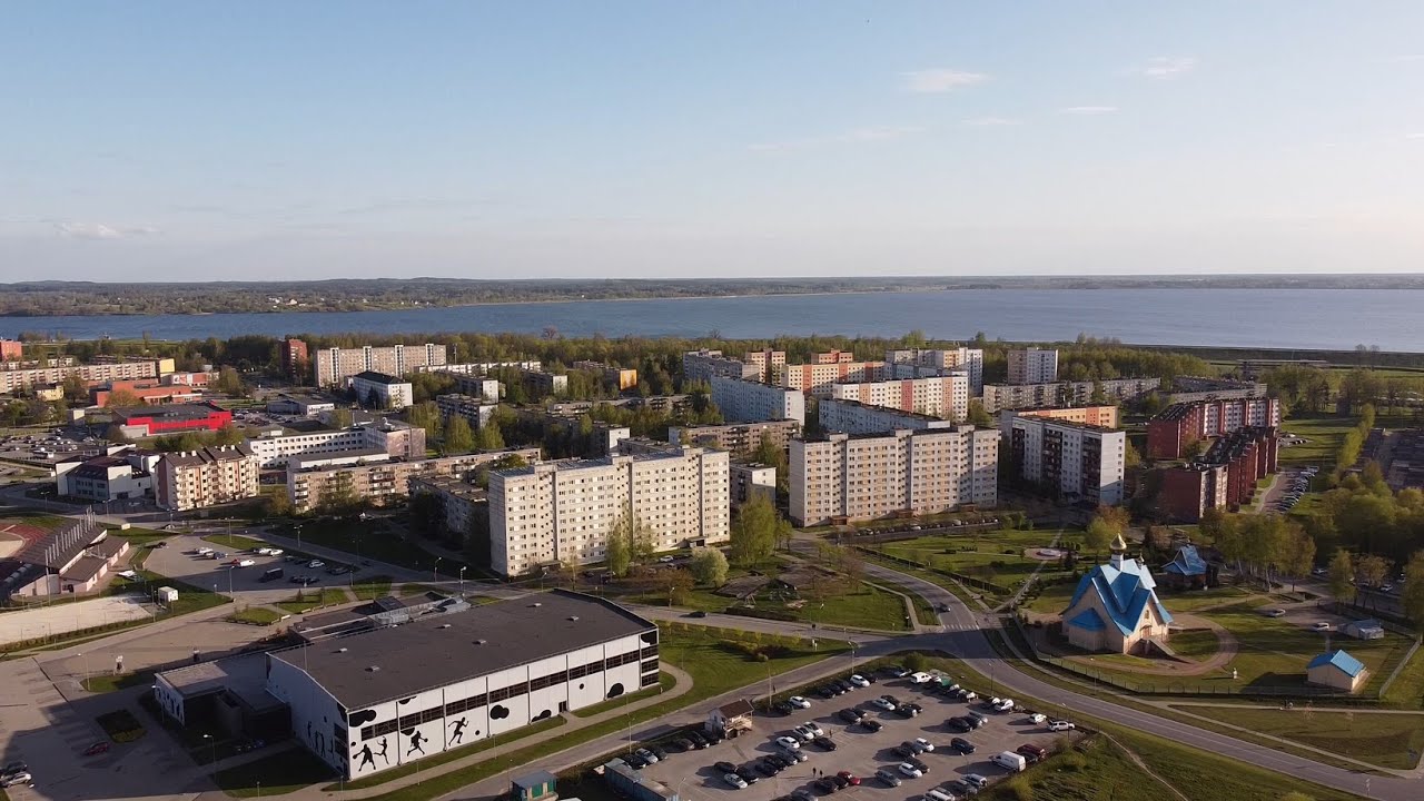 Salaspils - bird's eye view 2020