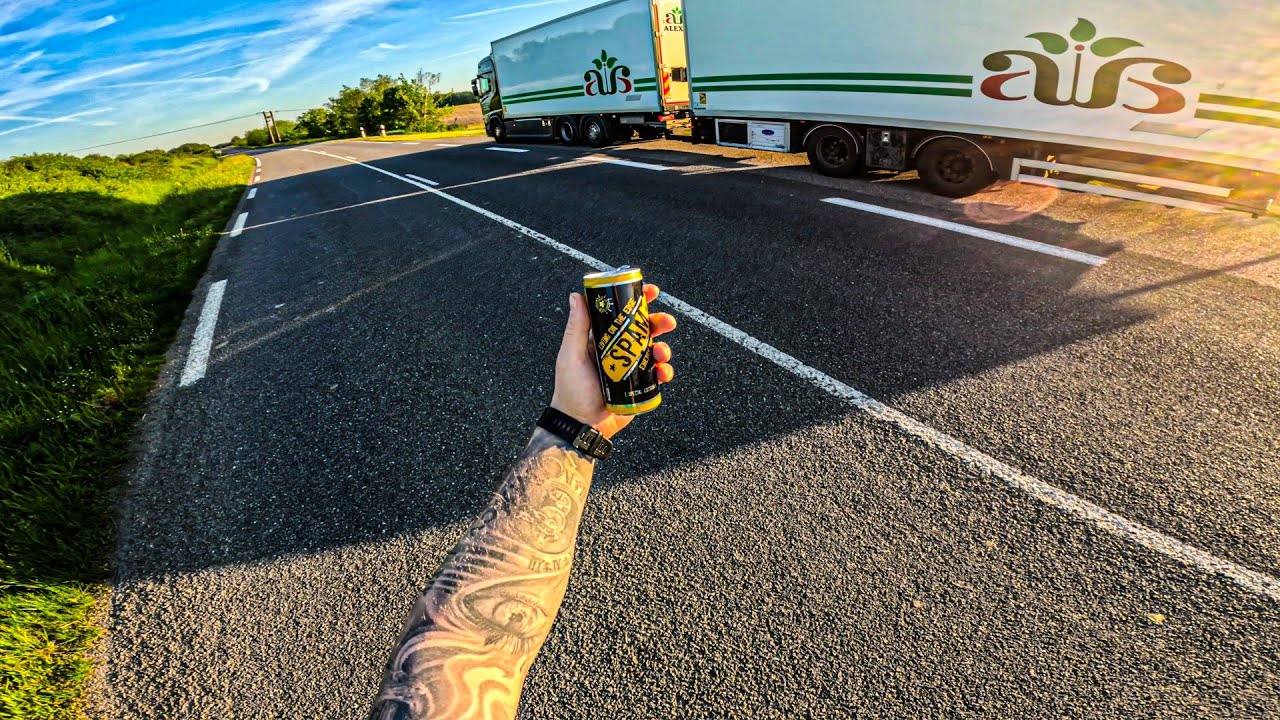 ASMR 🇫🇷 POV Truck Driving Scania R500 | France Border To Odense Denmark | 4k HD |