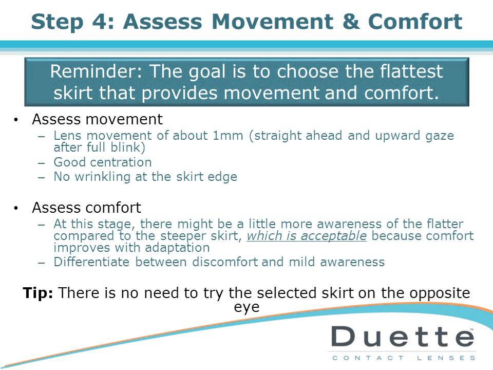 Danker Lenses - Diagnostic Fitting Process