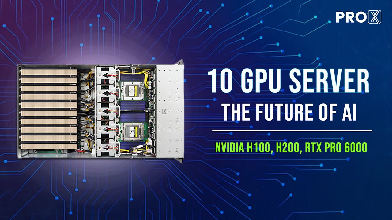 10 GPU Server for Ai | @NVIDIA H200 & Pro 6000 Support...