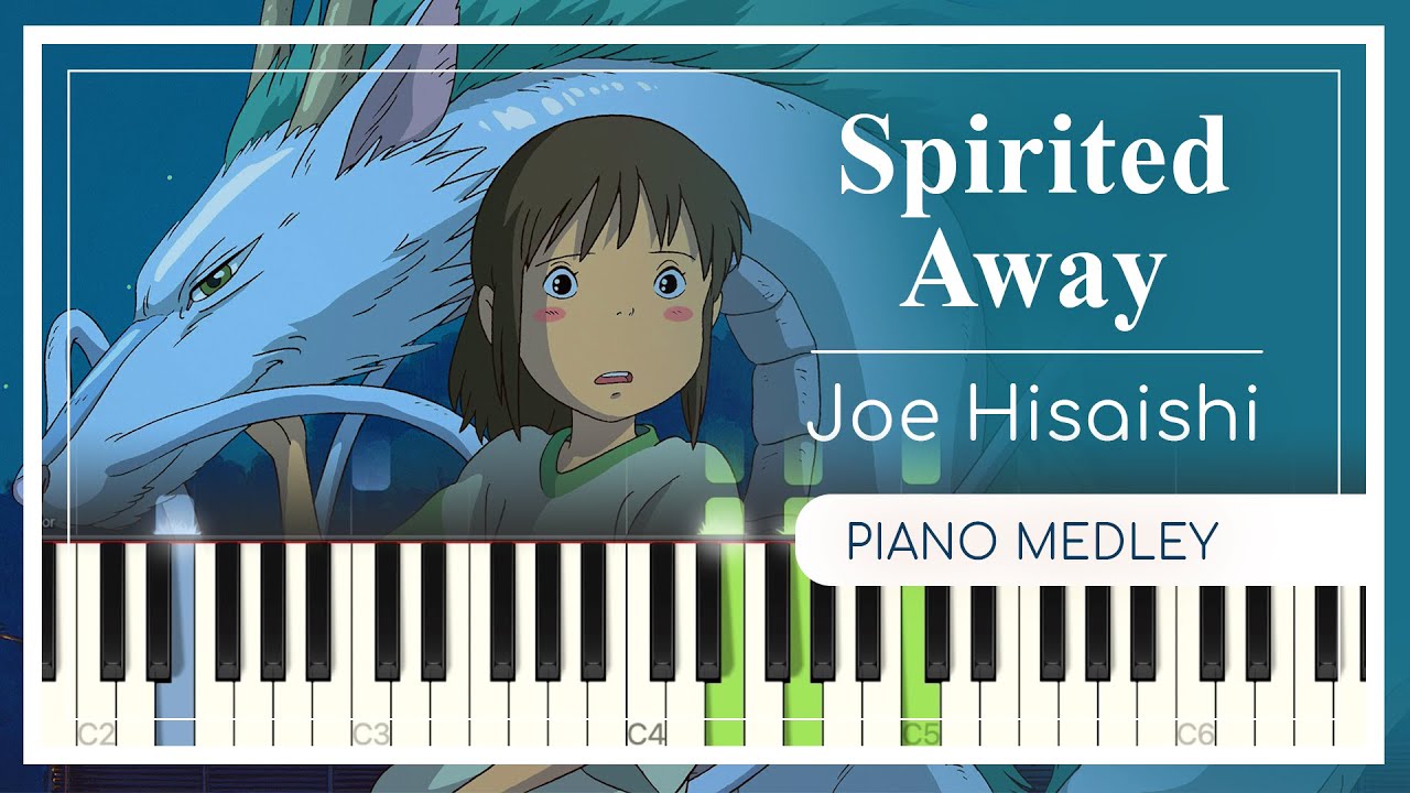 Spirited Away Medley 千と千尋の神隠し | Piano tutorial