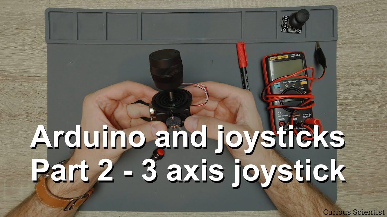 Arduino и джойстики — Часть 2 — 3-осевой джойстик