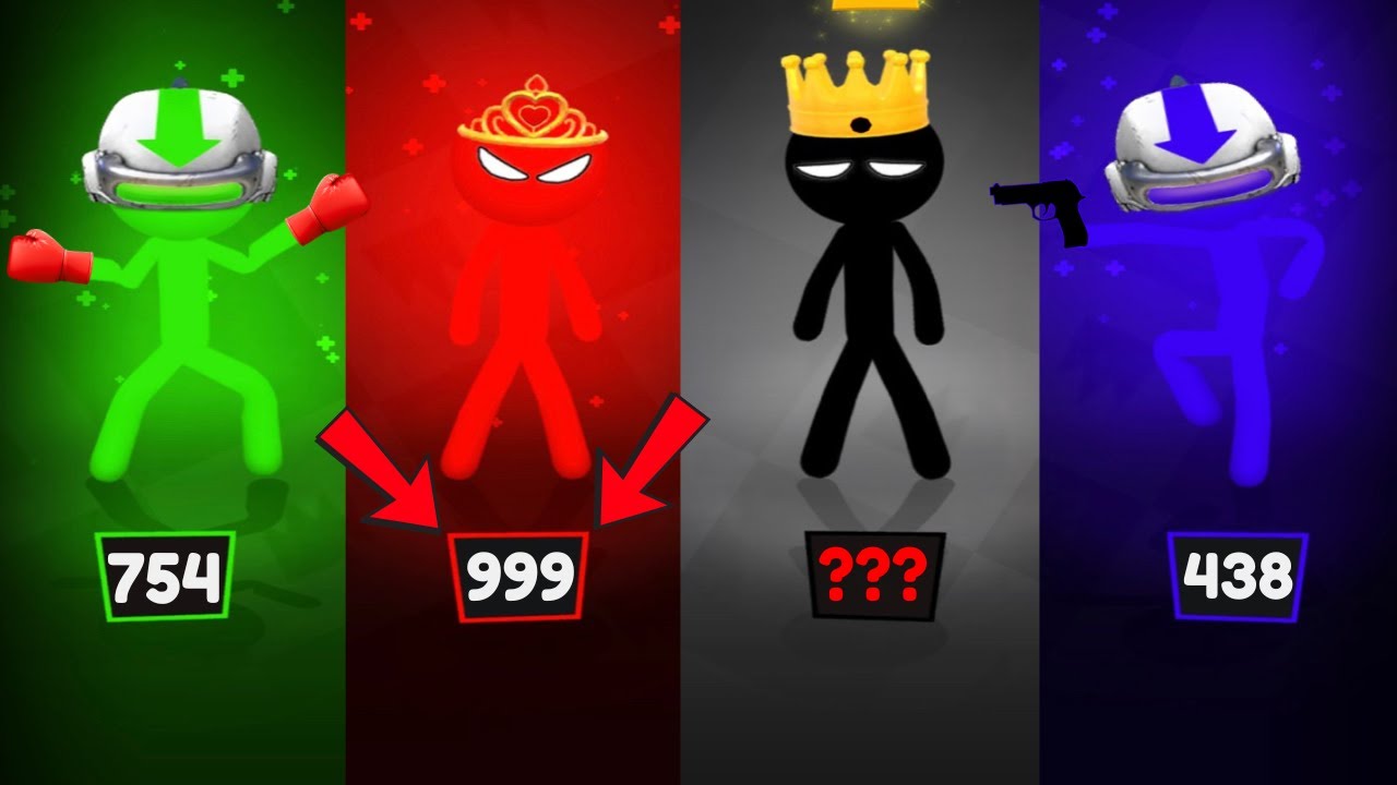 Stickman Party - Tournament Mode 1234 Player Random | Gameplay Walkthrough Part 125 MiniGames Update