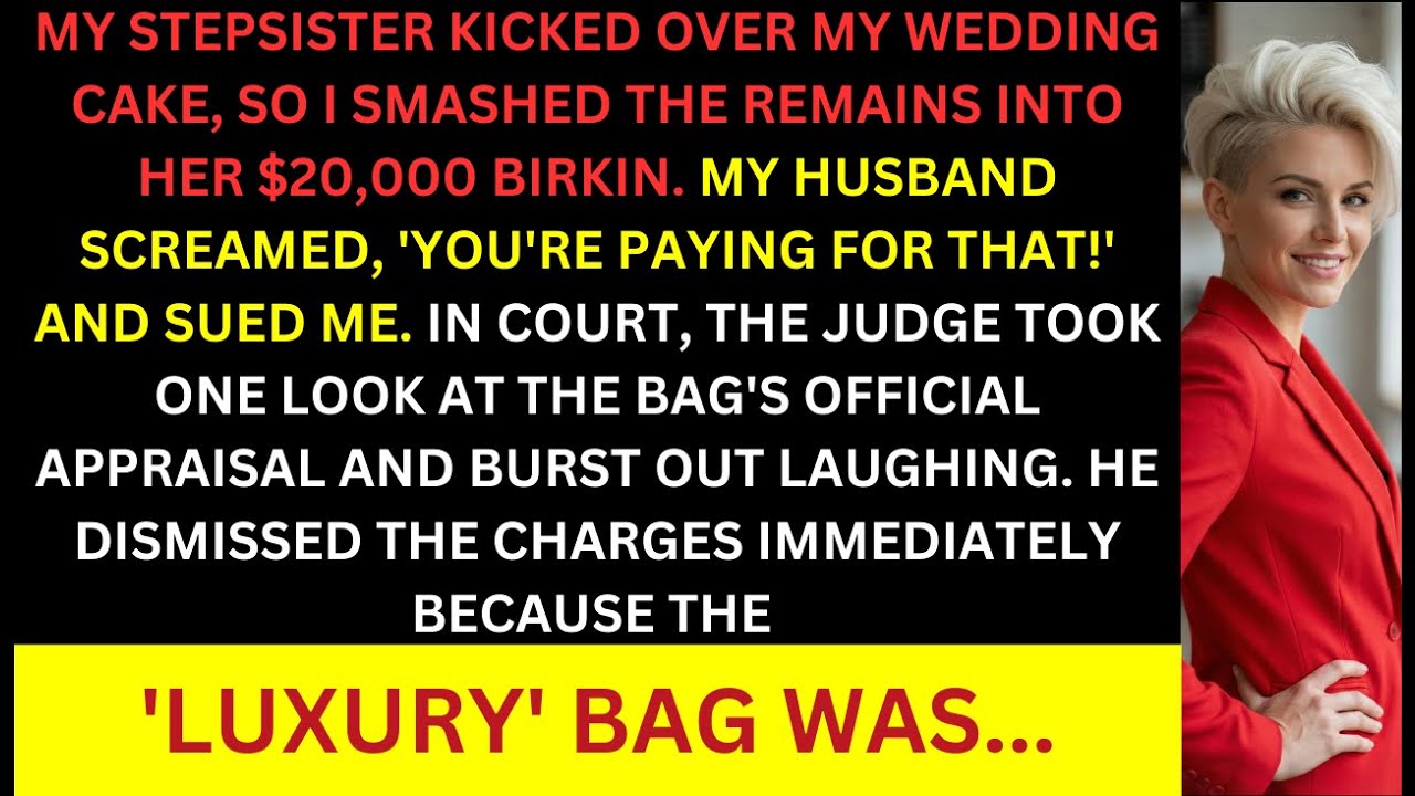 “Stepsister Ruined My Cake. So I Smashed The Top Tier Into Her Birkin.”