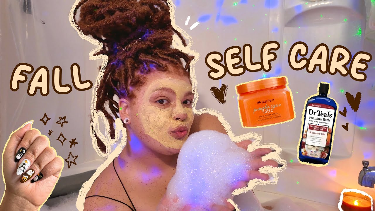 fall self care + maintenance vlog ✨ (at home on a budget)
