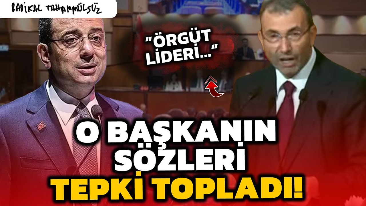 '&Ouml;rg&uuml;t lideri İmamoğlu' s&ouml;zleri İBB Meclisi'ni karıştırdı!