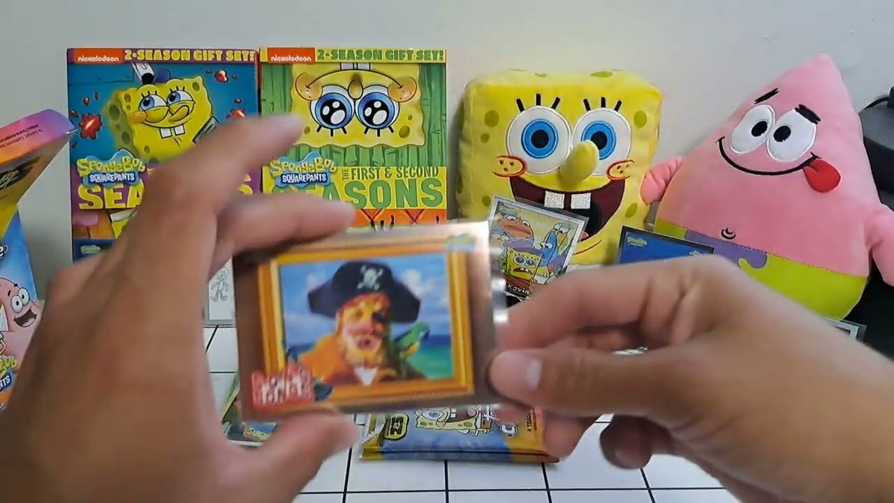 Spongebob SquarePants Topps Chrome Trading Cards - Value Box #3!