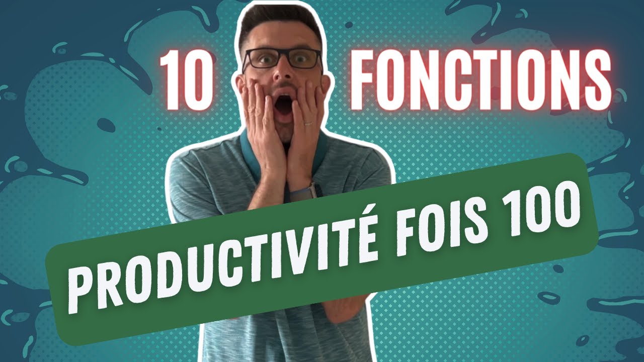 Maîtrisez ces 10 Fonctions Excel et Révolutionnez Votre Façon de Travailler 🤯
