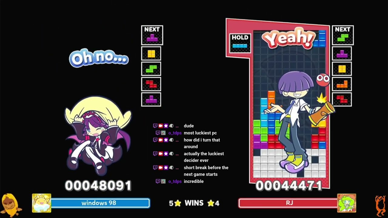 Bankai League Tetris - vs RJ (Game 2)