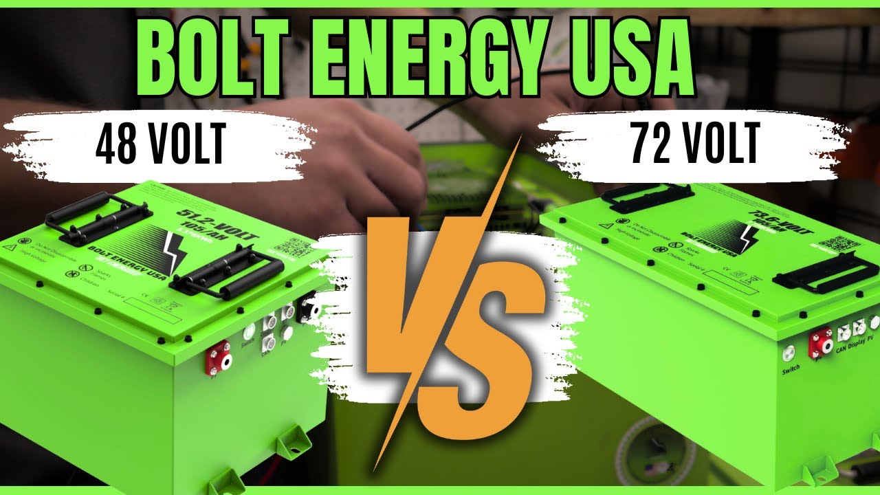 48V vs 72V Golf Cart | Power & Performance Comparison by Bolt Energy USA