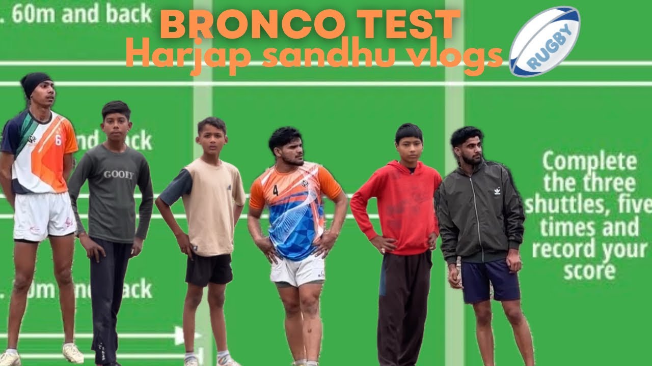 Team Na Ajj Workout Vich Kita Endurance Test (Bronco)
