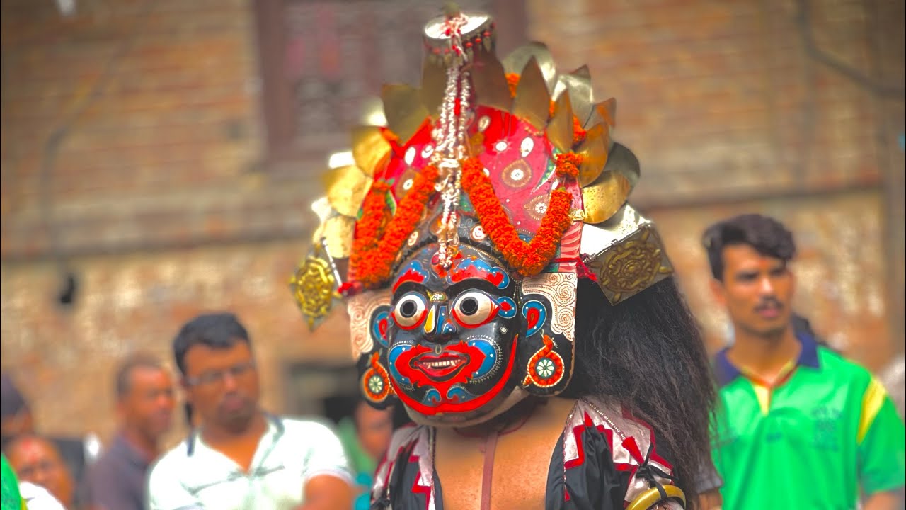 Lyaku Bhaila Bhairab nach Thimi jatra Gai Jatra 