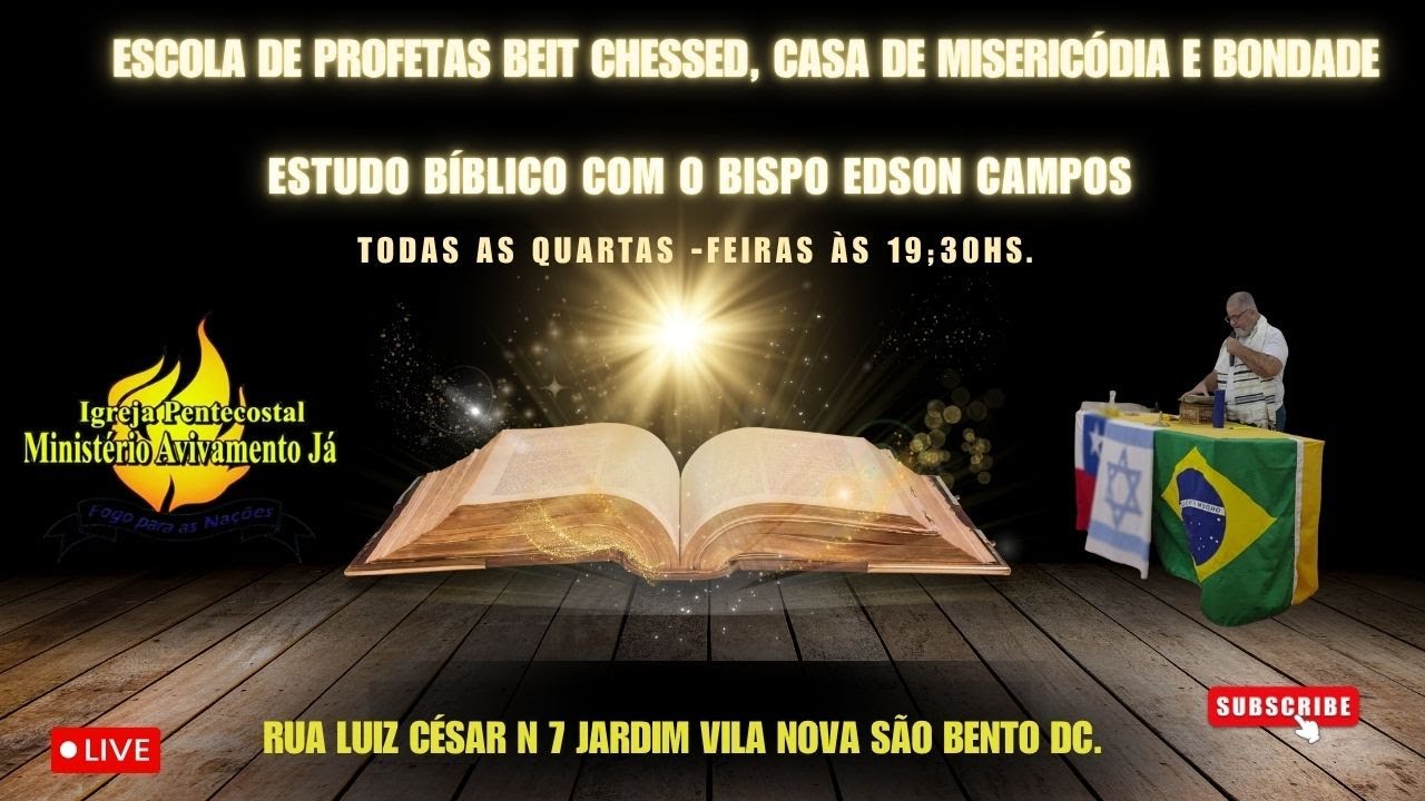 PALAVRA DE FÉ E ORAÇÃO COM O BISPO EDSON CAMPOS