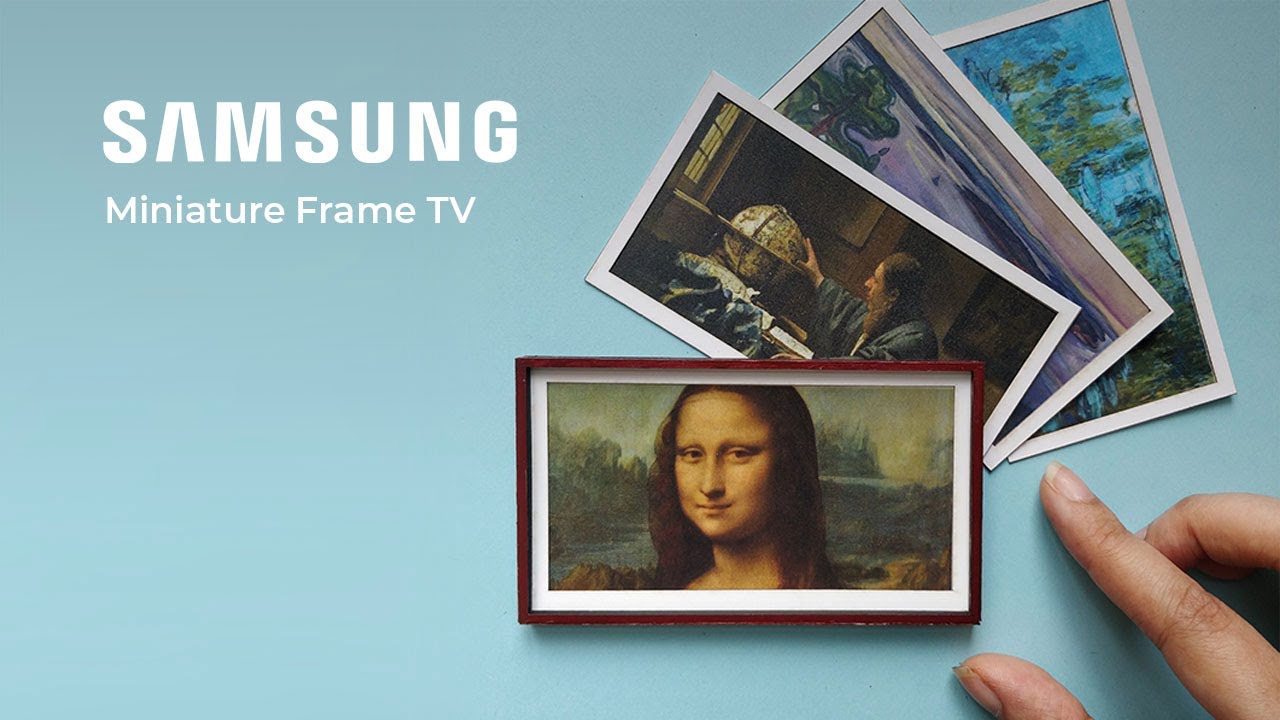 Miniature Samsung Frame TV – Ruchika Nambiar | Samsung Model Homes